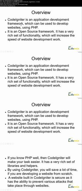 PHP CodeIgniter for Absolute Beginners PHP CodeIgniter for Absolute Beginners