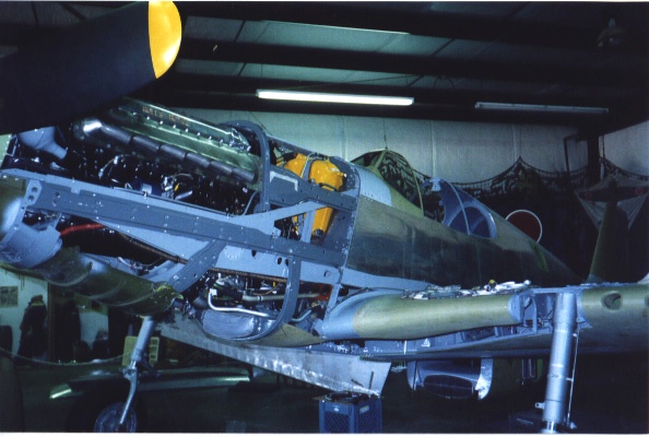 North American A-36A Apache con número de Serie 42-83731 N4607V conservado en el Planes of Fame Museum en Chino, California