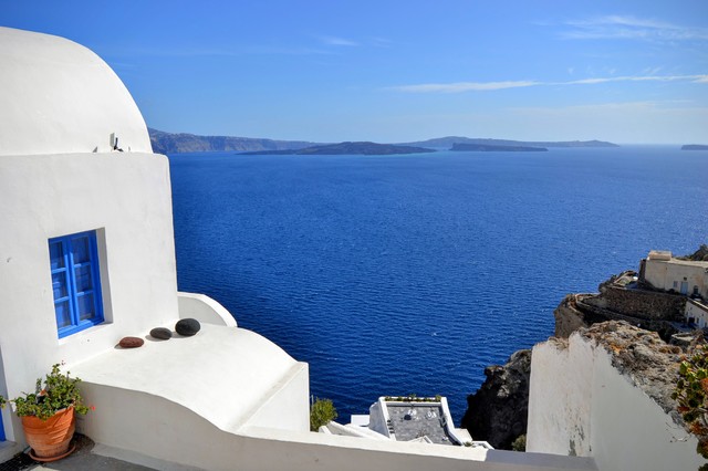 Crónica de un viaje a Grecia 2016 (En construcción) - Blogs de Grecia - 11 Marzo - Santorini (Fira, atardecer en Oia) (10)