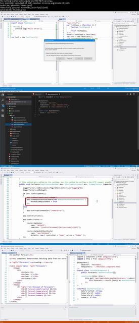 Getting Started with Angular and ASP NET Core