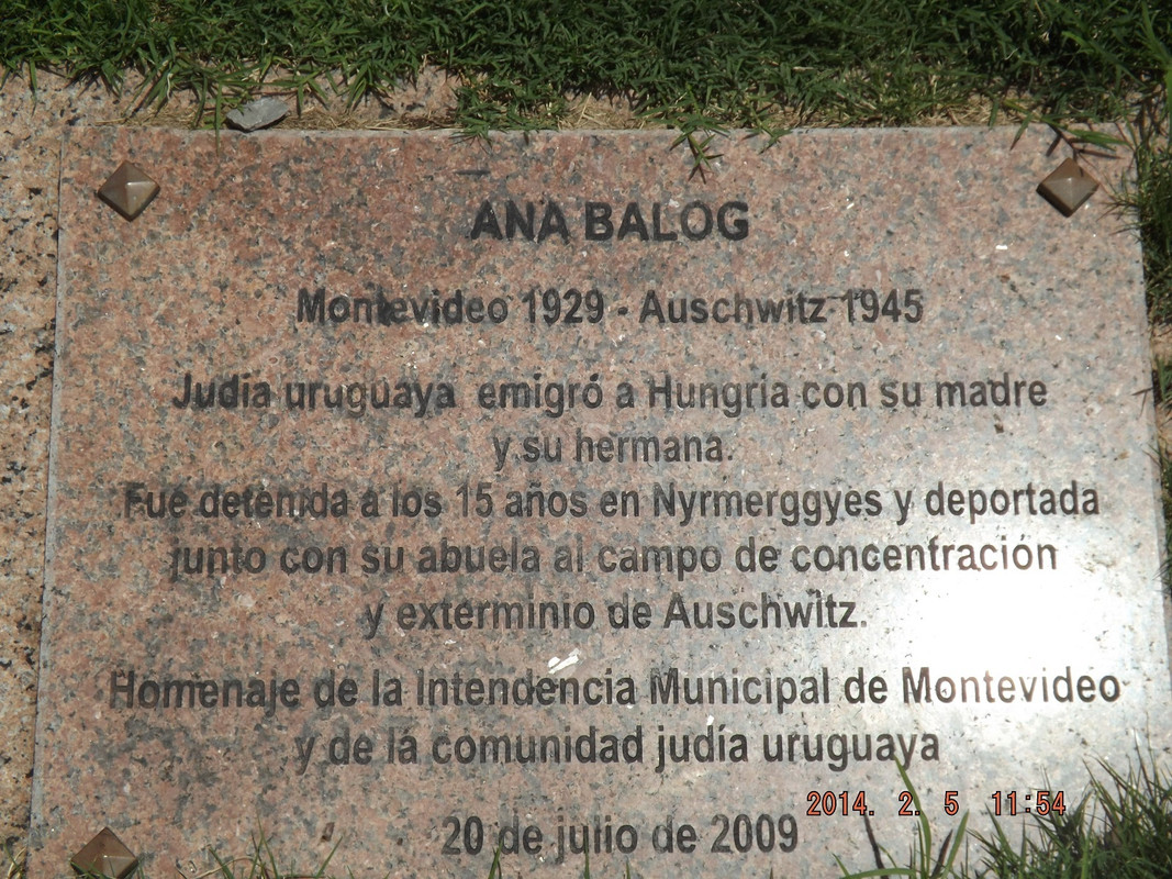 Memorial del Holocausto del Pueblo Judío en Montevideo