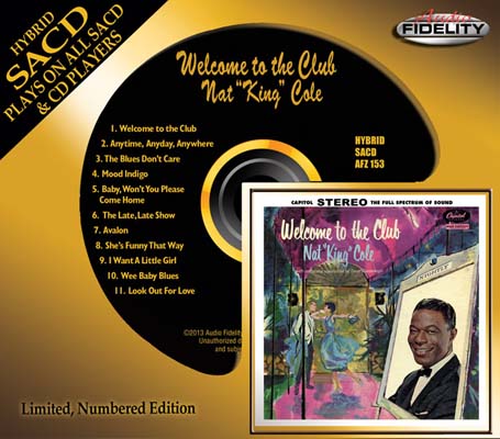 Nat King Cole - Welcome To The Club (1959) {2013, Audio Fidelity Remastered, CD-Layer & Hi-Res SACD Rip}