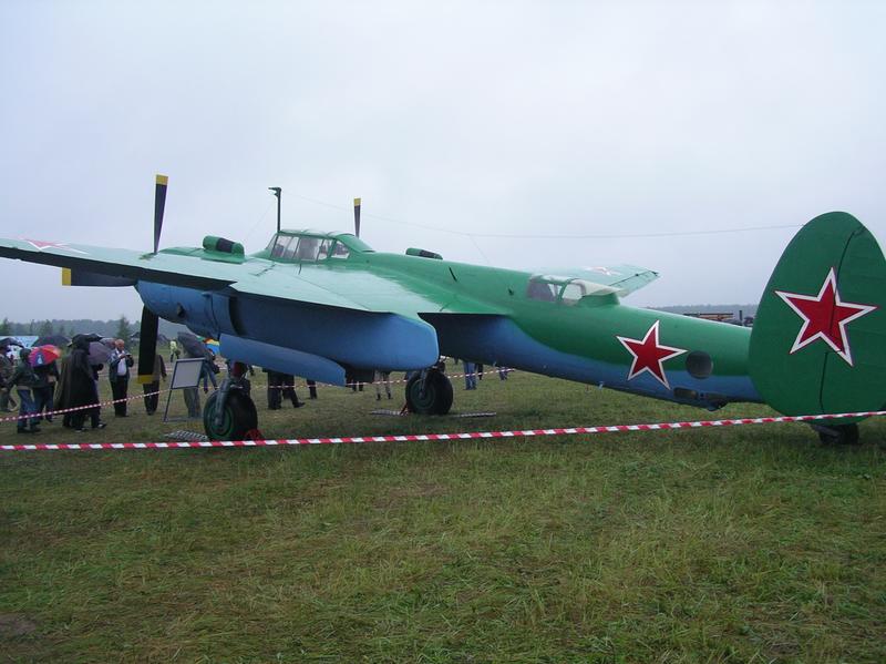Tupolev ANT-58 conservado en el Central Air Force Museum en Monino, Rusia