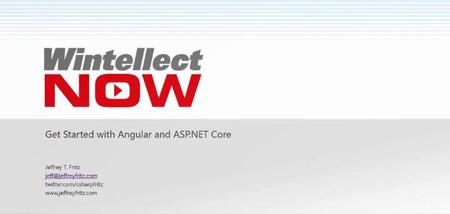 Getting Started with Angular and ASP NET Core