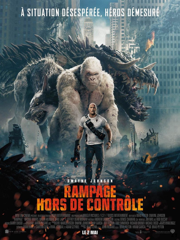 Rampage - Hors de contrôle affiche
