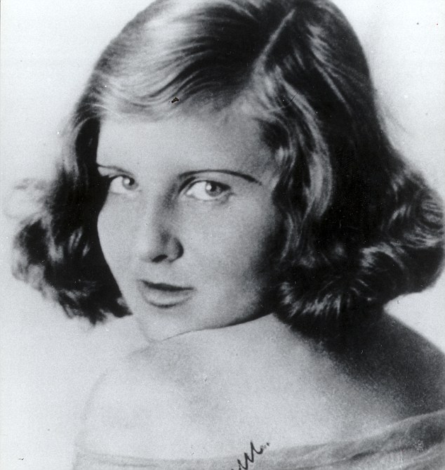 Fotografía de estudio de Eva Braun