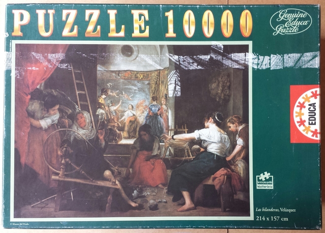 Educa 10000 piece jigsaw puzzle - LAS HILANDERAS - NEW