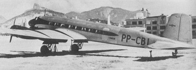 Uno de los 2 aviones del Sindicato Condor