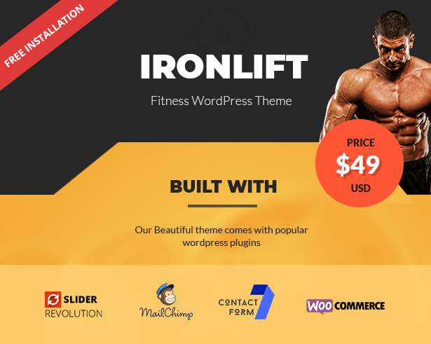 FitnessPro HTML Template - 1