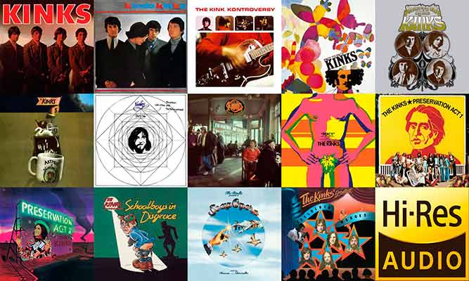 The Kinks - 14 Hi-Res Albums (1964-1976) [WEB Hi-Res]