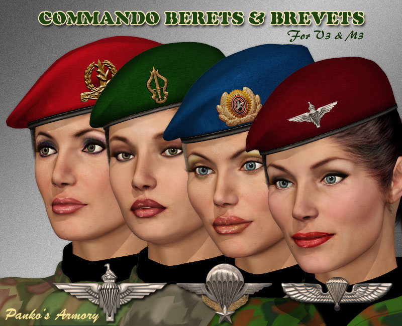 Commando Berets and Brevets