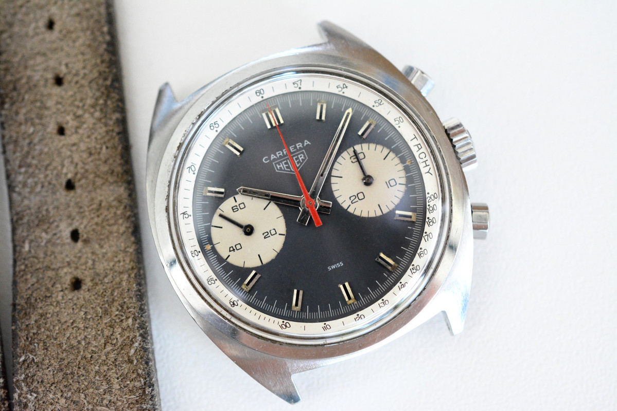 FS HEUER CARRERA REF. 73353 MANUAL WIND UNTOUCHED