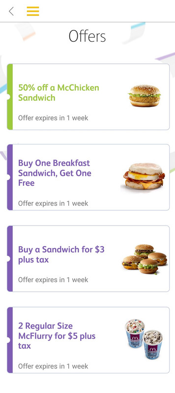 McDonalds New app deals at McDonald's - Page 66 ...