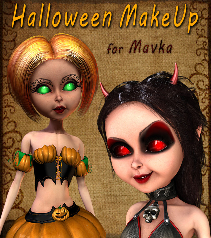 Halloween MakeUp for Mavka
