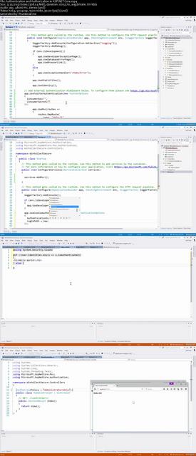 Authentication and Authorization in ASP.NET Core Authentication and Authorization in ASP.NET Core