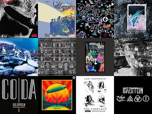 Led Zeppelin - 11 Albums (1969-2016) {Deluxe Edition, WEB Hi-Res}