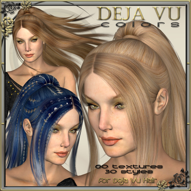 DejaVu Colors - Real Hair and Styles for DejaVu Hair