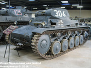 Немецкий легкий танк PzKpfw II, Sd.Kfz 121,  Musee des Blindes, Saumur, France PzKpfw+II_Saumur_016