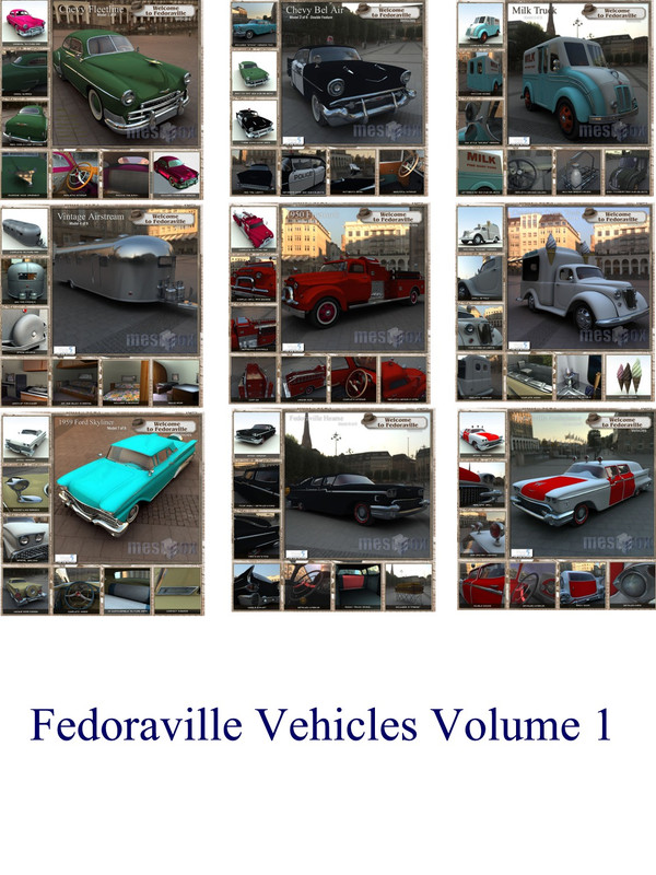Fedoraville Vehicles Volume 1 (2007)