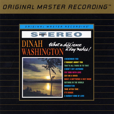 Dinah Washington - What A Diff'rence A Day Makes (1959) {1997, MFSL, Remastered}