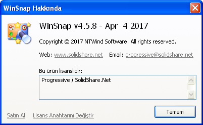 WinSnap 5.0.7 Final | ML-TR | Katılımsız