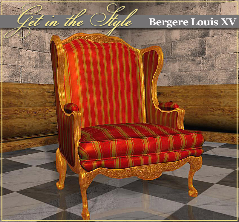 Get In The Style - Bergere Louis XV