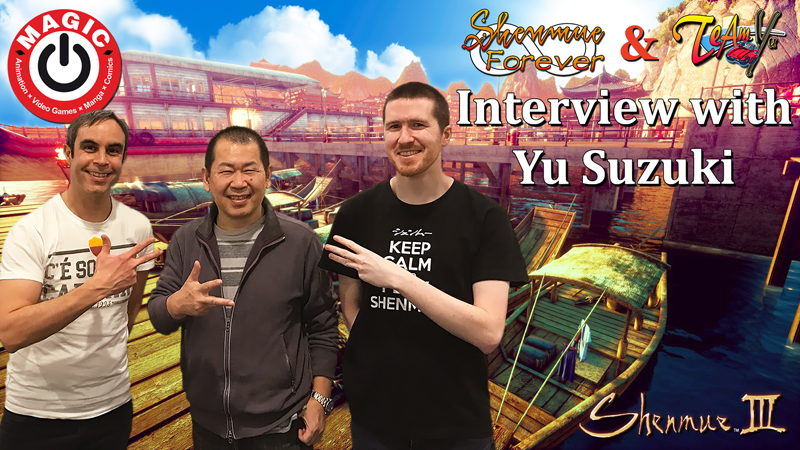 Interview with Yu Suzuki by Shenmue Forever & Team Yu