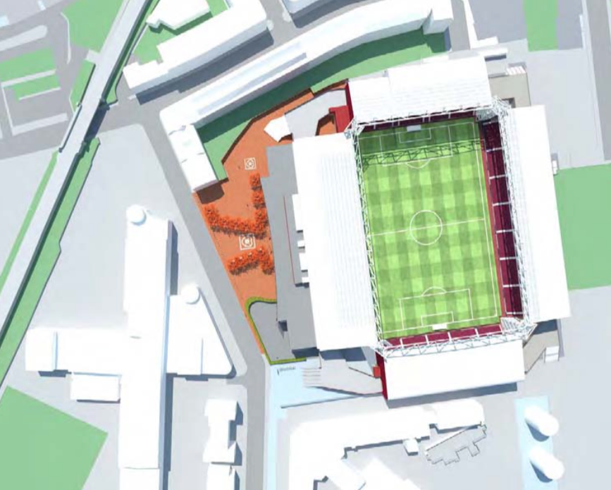 HEART OF MIDLOTHIAN | Tynecastle Stadium Redevelopment | 17,400 ...