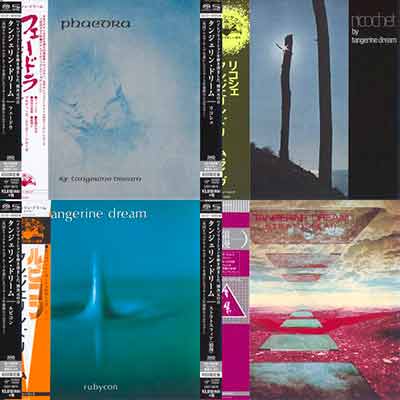 Tangerine Dream - 4 Japanese SHM-SACD Albums (1974-1976) [2015, Reissue, Hi-Res SACD Rip]