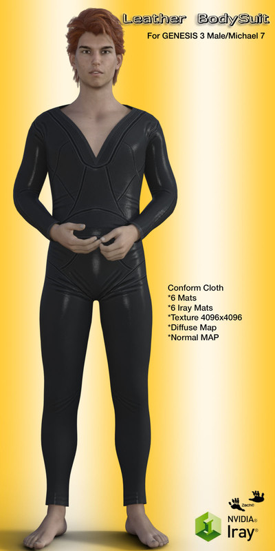 Leather BodySuit for G3M  Michael 7