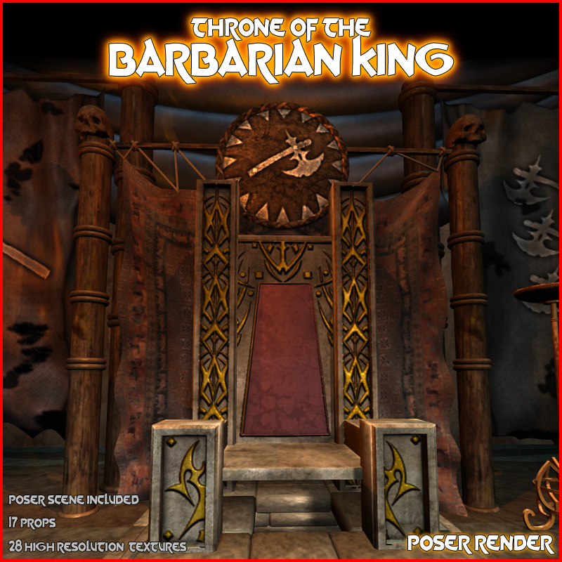 The Throne of the Barbarian King