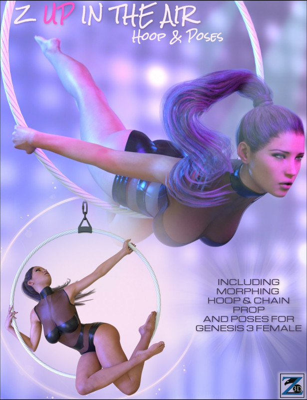 Z Up In The Air – Hoop & Poses