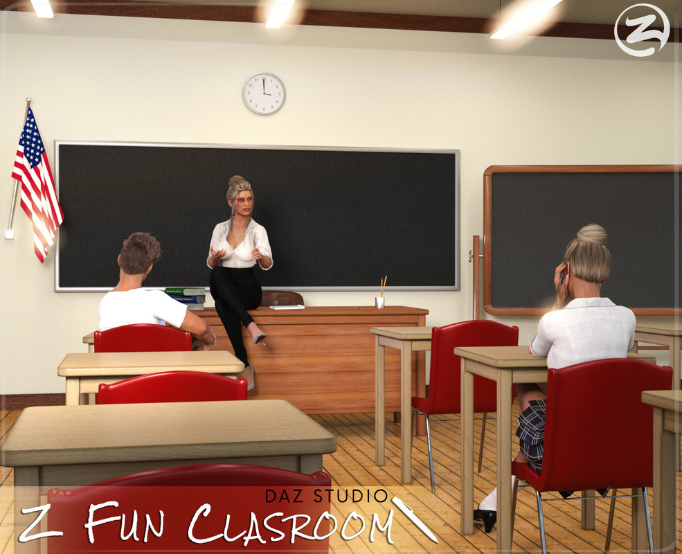 Z Fun Classroom – Daz Studio