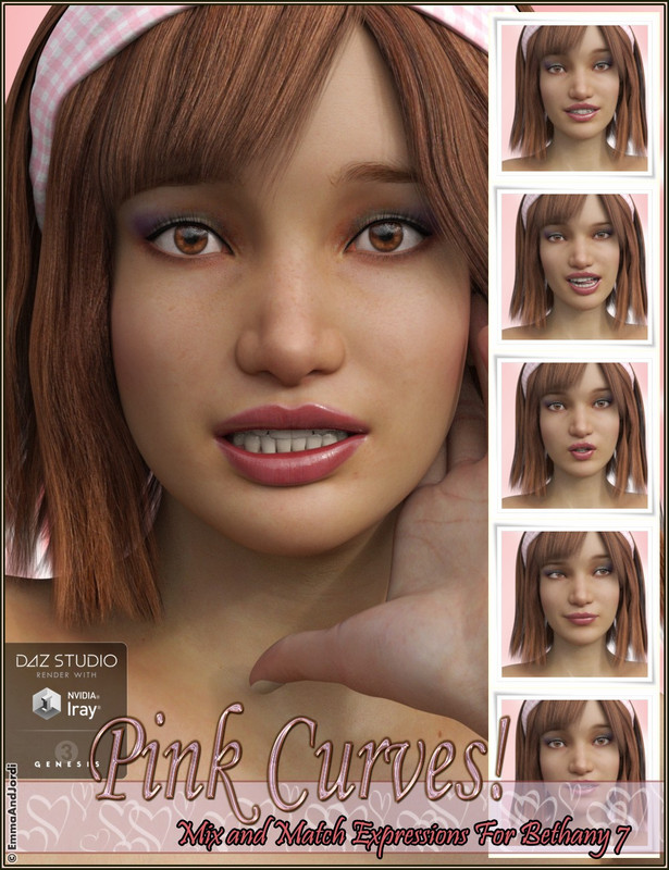 00 main pink curves mix and match expressions fo