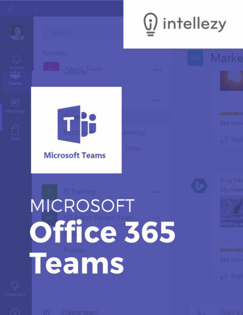 Intellezy - Office 365 Teams (May 2018) Intellezy - Office 365 Teams (May 2018)