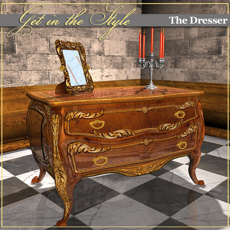  Get In The Style - Louis XV Dresser