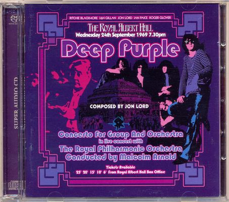 Deep Purple & The Royal Philharmonic Orchestra - Concerto For Group And Orchestra (1969) [2002, Reissue, Hi-Res SACD Rip]