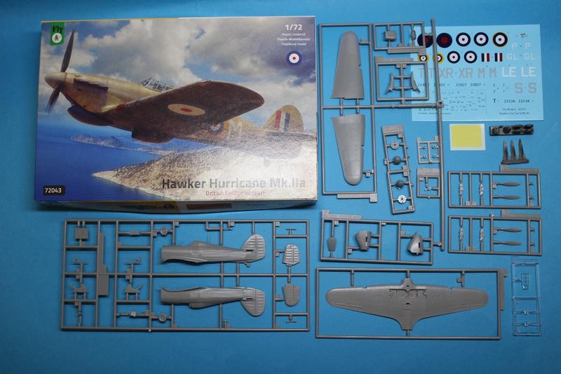 Aires 1/72 Hawker Hurricane Mk.II wheel bay for Hasegawa kit # 7210 