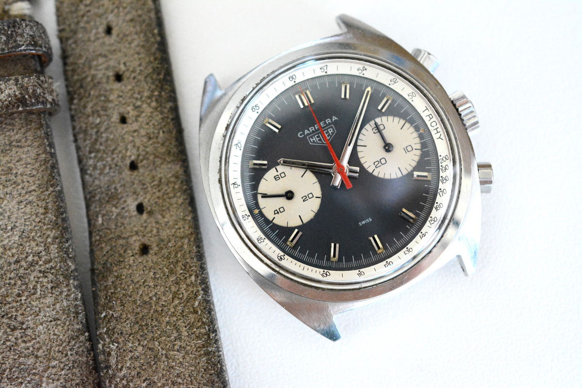 FS HEUER CARRERA REF. 73353 MANUAL WIND UNTOUCHED CONDITION