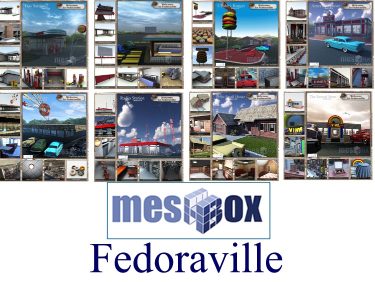 Fedoraville Buildings Volume 1
