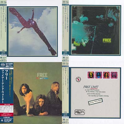 Free - 4 Japanese SHM-SACD Albums (1969-1971) [Hi-Res SACD Rip]