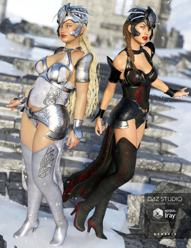 00 daz3d valkyrie outfit riders