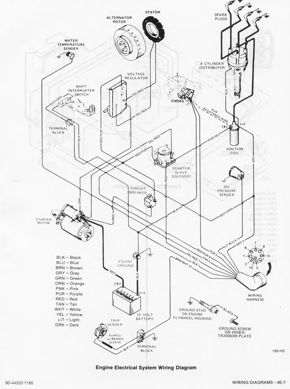 Mercruiser Wiring Diagram - 40