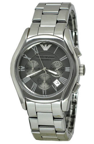 Silver Ceramic Chronograph Watch AR1465 