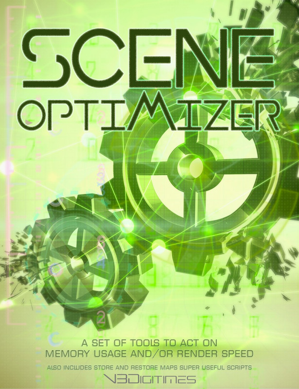 daz 3d scene optimizer main