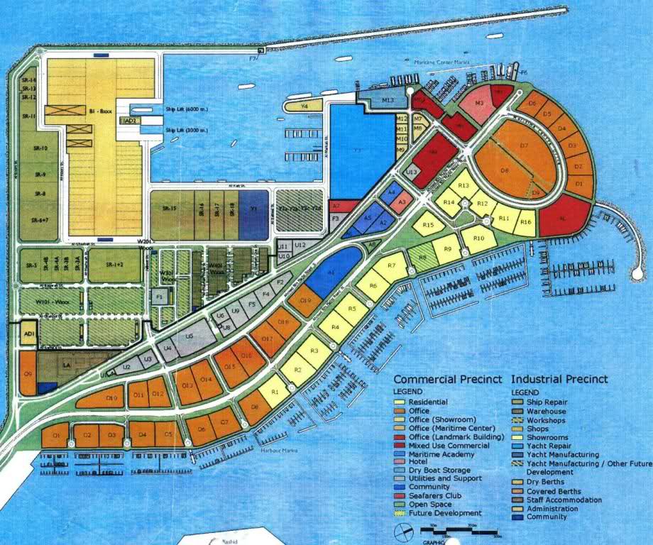 DUBAI MARITIME CITY PLOT MAP - SkyscraperCity