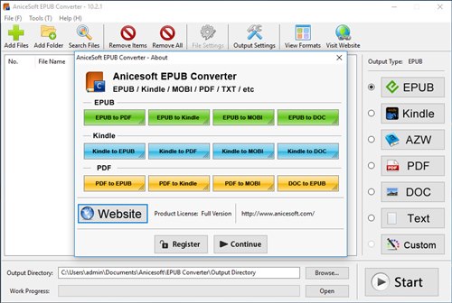 AniceSoft EPUB Converter